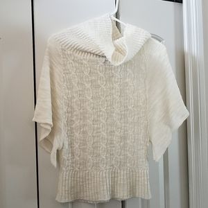 Cream cowl neck sweater